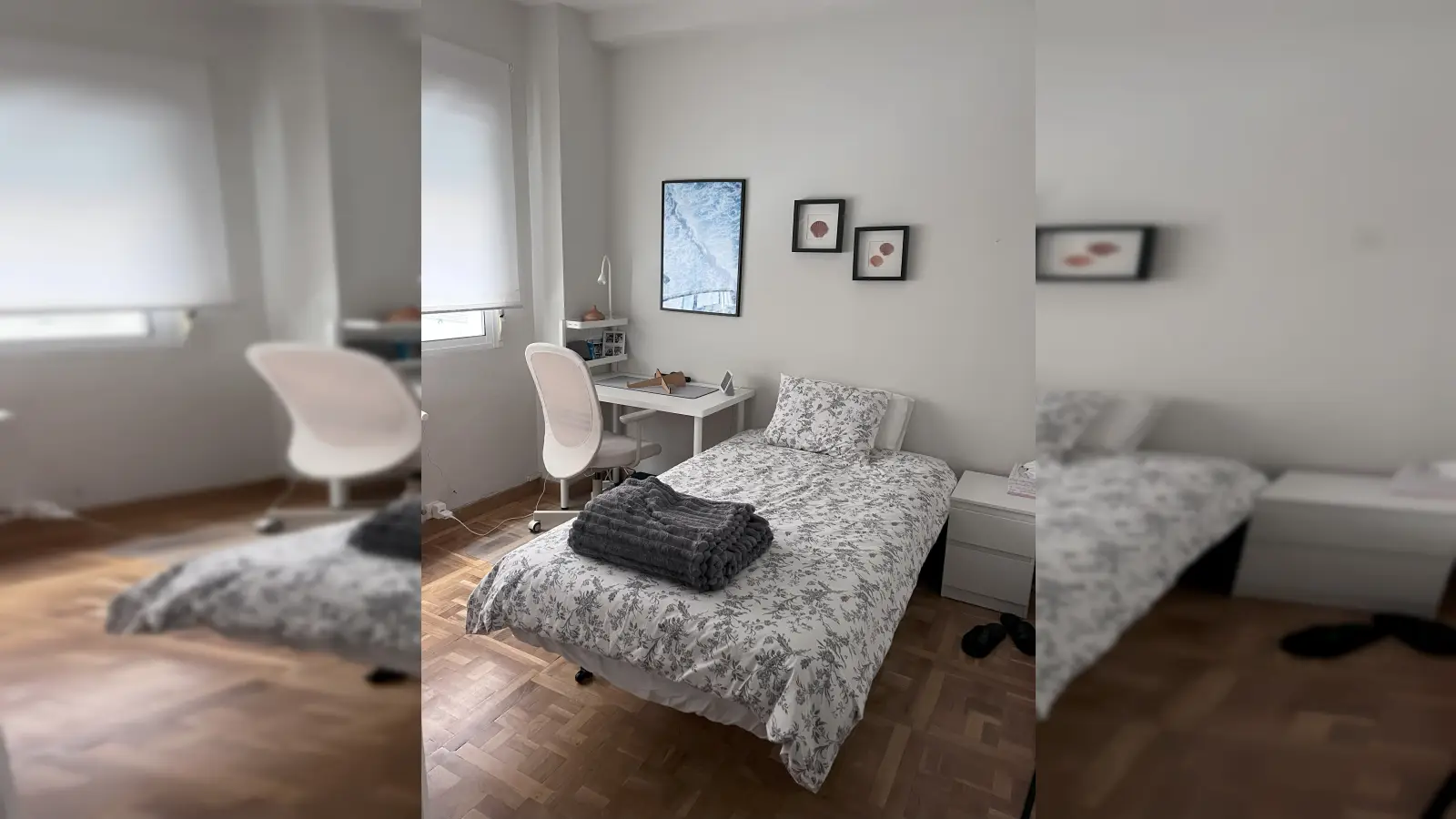 Se alquila habitación en piso compartido de 4 habitaciones en Cuatro Caminos, gastos incluidos.